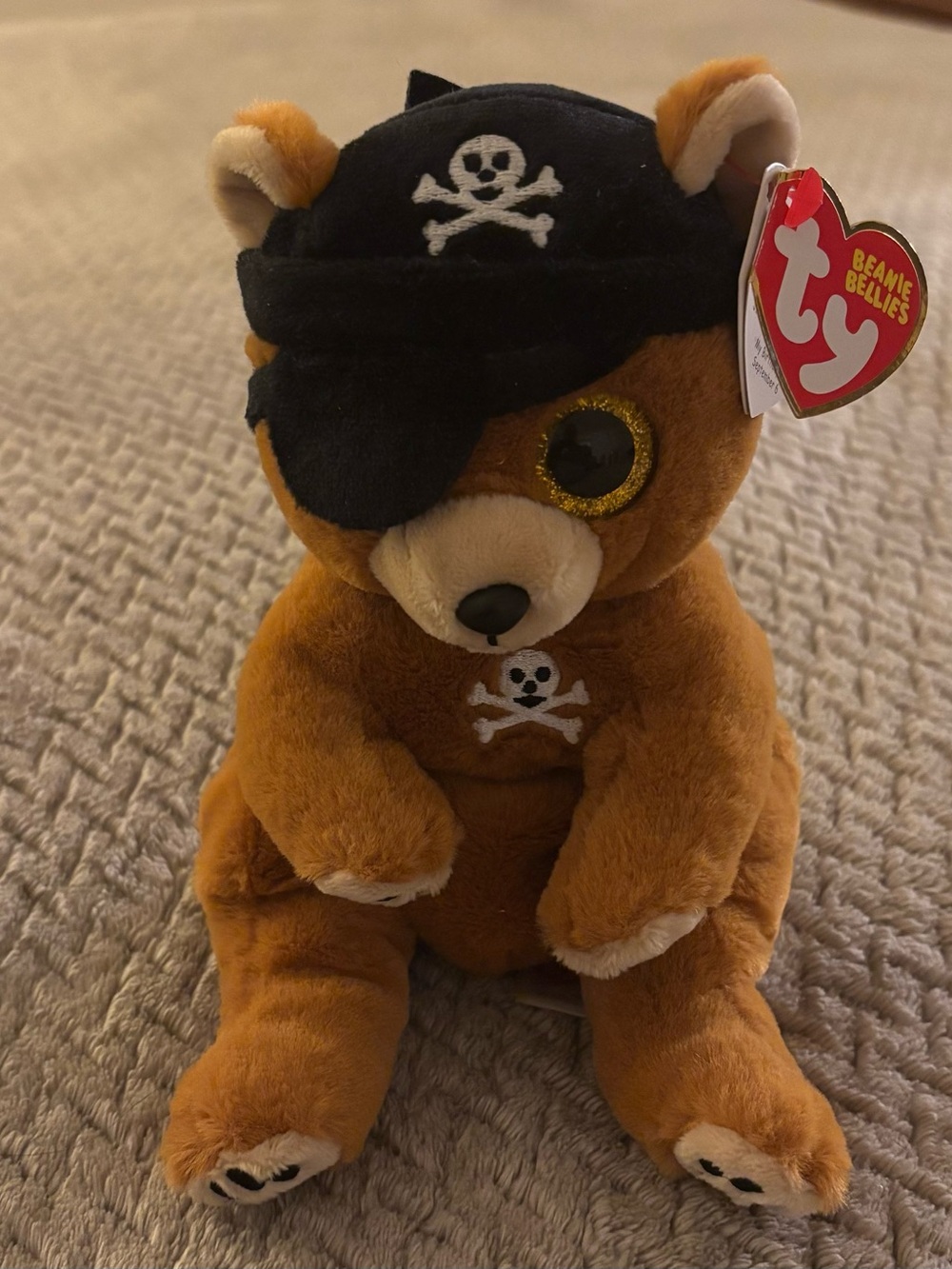Ty Beanie Bellies Scully Bear